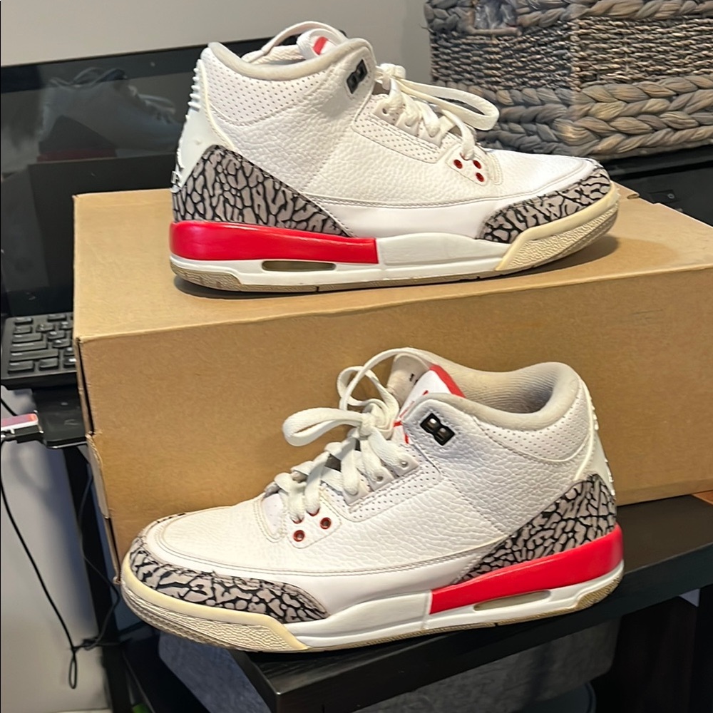Jordan 3 Retro Hall of Fame (GS) Size 5.5Y - No Box